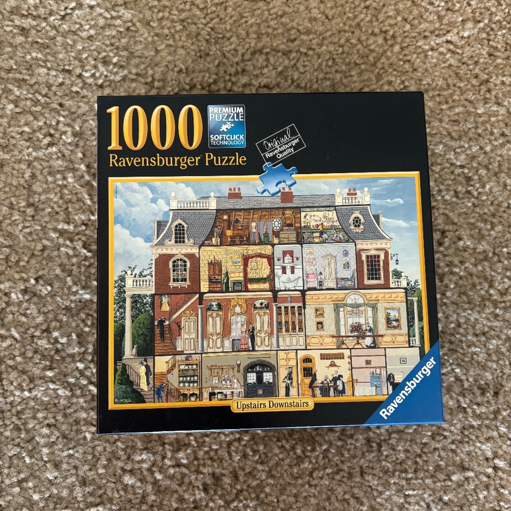Ravensburger Upstairs Downstairs 1000 Piece Puzzle